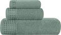 GLAMBURG Ultra Soft 3 Pack Cotton Towel Set, Contains a Bath Towel 28x55 inch by GLAMBURG