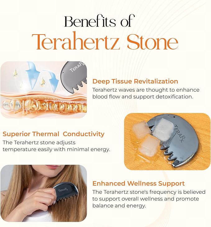 TeraRX® Terahertz Gua Sha Comb – Authentic Terahertz Massage Tool - Image 3