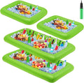 Leitee 4 Pcs Inflatable Ice Serving Bars Buffet Serving Tray Drink Cooler by Leitee