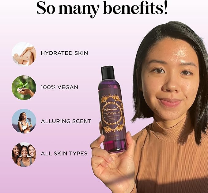 Aromatherapy Sensual Massage Oil - Image 3