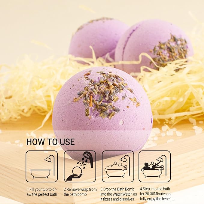 Bath Bombs for Women Spa Gift Set - Image 6