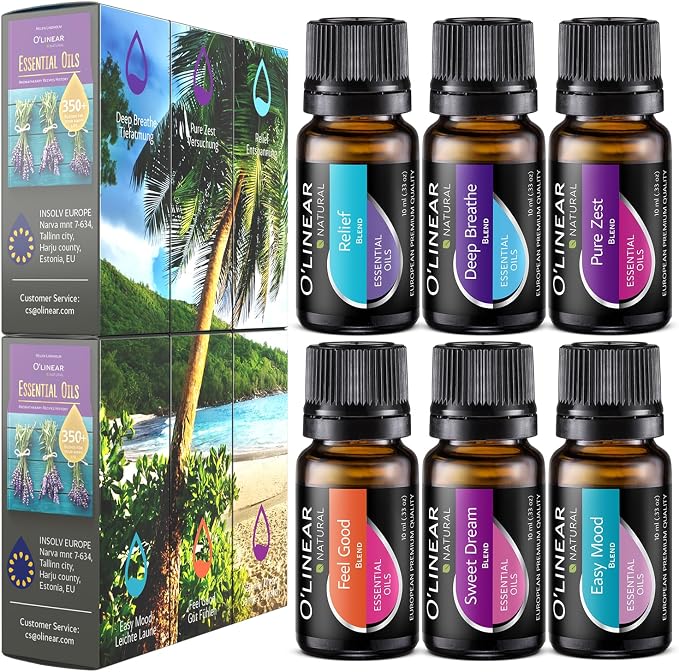 O'linear Essential Oils 6 Blends Set - Image 8