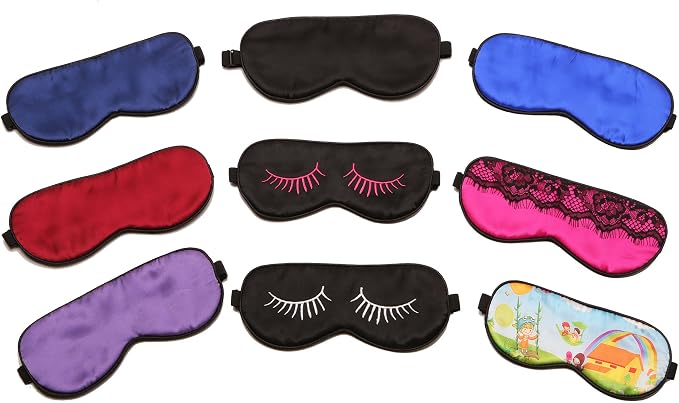 100% Mulberry Silk Sleep Mask Blackout, Cute Natural Sleeping Mask - Image 7