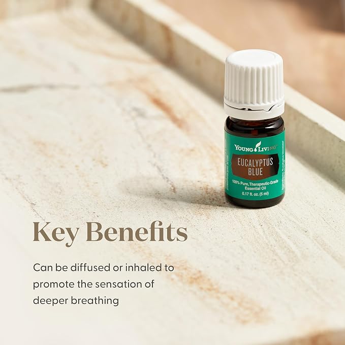 Young Living Eucalyptus Blue Essential Oil | 5 ml | Premium, Invigorating - Image 5
