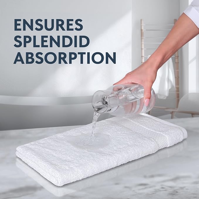 Luxury White Hand Towels - Image 4