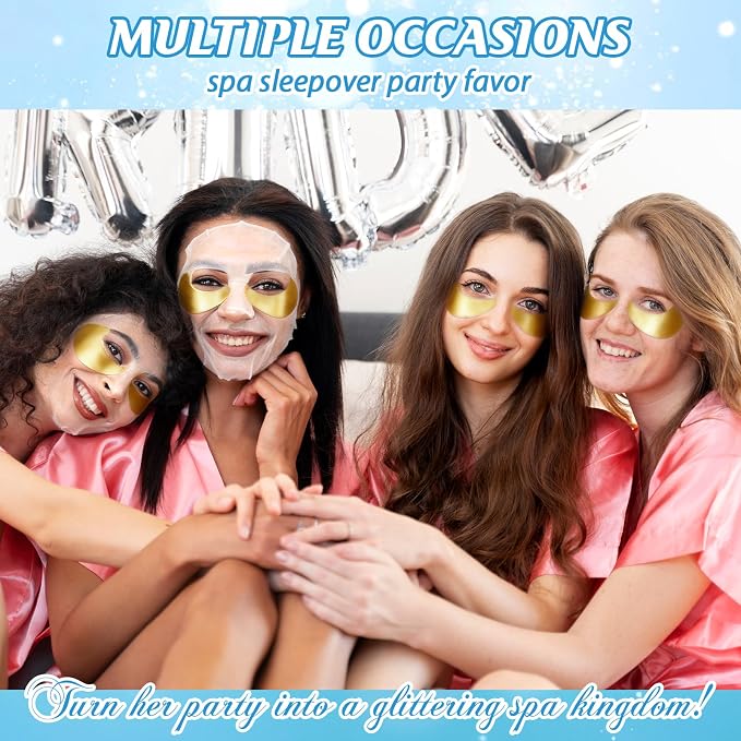 80PCS Spa Birthday Party Supplies, Include Face Masks, Lip Balm, Hand Cream - Image 4