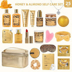 25 Pcs Mother's Day Gift, Honey & Almond Bath & Body Gift Set - Image 2