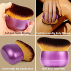 Extra Large Body Makeup Brush For Self Tanner, Leg Makeup &Bronzer Blend - Image 5