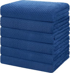 HOMEXCEL 6 Pack Bath Towel Set, Microfiber Ultra Soft Highly Absorbent Bath by HOMEXCEL
