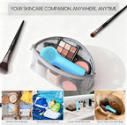 Silicone Facial Cleansing Brush, Portable Electric Face Scrubber - Image 4