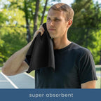 S&T INC. Microfiber Gym Towels, Yoga Towel - Image 2