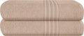 BOUTIQUO 100% Cotton 2 Pack Bath Towel Set 28x55 inches, Eco-Friendly Large by BOUTIQUO