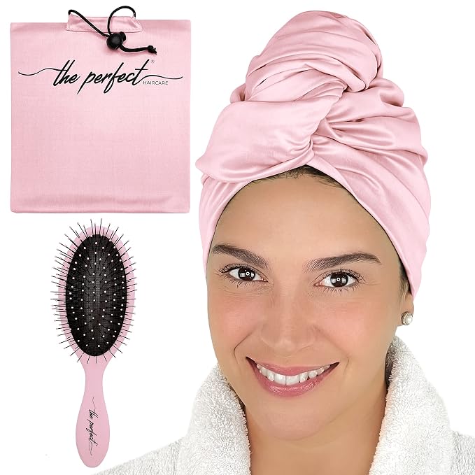 Microfiber Hair Towel Wrap by THEPERFECTHAIRCARE