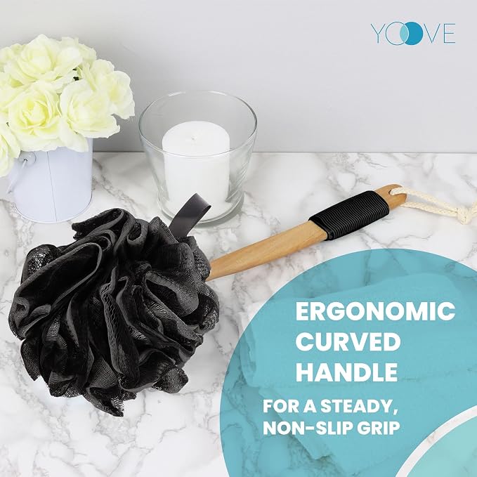 Bamboo Charcoal Infused Back Scrubber - Image 9
