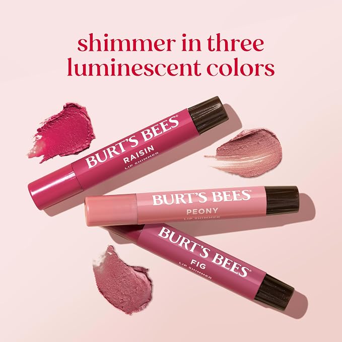 Burt's Bees Lip Shimmer Nude Collection, Tinted Lip Balm Stick, Moisturizing - Image 6
