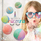 Bath Bombs for Kids with Surprise Inside, Unicorn Bath Bombs for Girls with - Image 8