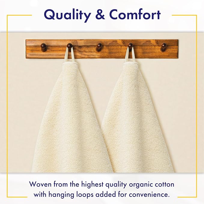 Alusa Home 100% Organic Luxury Bath Sheets - Image 4