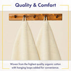 Alusa Home 100% Organic Zero-Twist Cotton Towels - Image 4