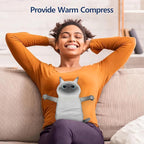 Microwave Heating Pad for Cramps Pain Relief, 17 * 9'' Moist Microwavable - Image 2