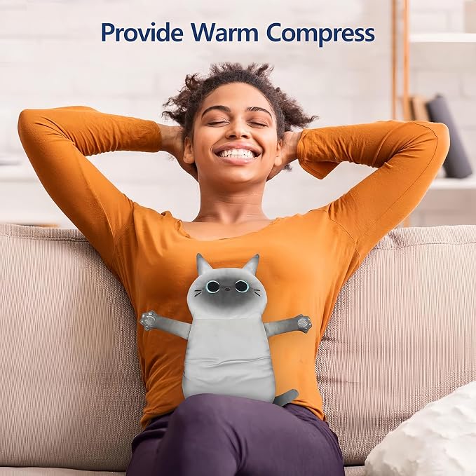 Microwave Heating Pad for Cramps Pain Relief, 17 * 9'' Moist Microwavable - Image 2