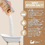 Eco Bath London Plain Epsom Salt Bath Soak – Tube 2.2 LB | Made in UK | Made - Image 5