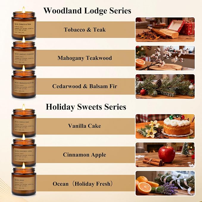 Scented Candles for Home, 12 Pack Aromatherapy Candles for Home Scented - Image 2