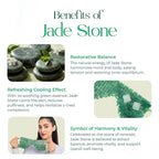 TeraRX® Jade Eye Mask for Facials – Authentic Jade Mask Beaded Facial Eye Covers - Image 3