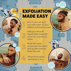 GOSHI Exfoliating Shower Towel - Image 7