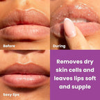 Dermasuri - Lip Exfoliator Scrub & Moisturizer - Sugar Scrubs, Overnight - Image 5
