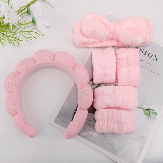 AOPRIE SPA Headbands for Washing Face Makeup Headbands - Image 3