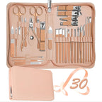 Manicure Set 30 in 1 Nail Clippers Set, Nail Manicure Kit by RedFlow-official