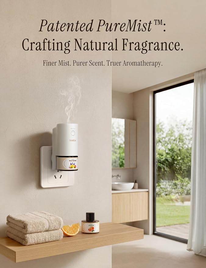 Essential Oil Diffuser for Home, Smart Waterless Aromatherapy Diffuser SF101S - Image 7