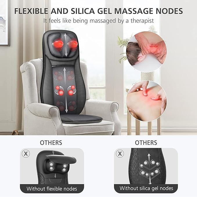 Snailax shiatsu Neck & Back Massager - Image 2