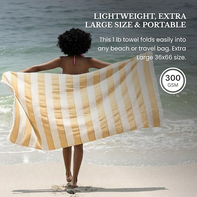 Lightweight Turkish Beach Towel - Image 2