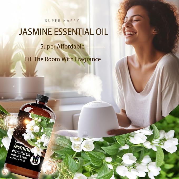 Jasmine Essential Oil, Jasmine Oil 16 Fl Oz 480 ML - Image 3
