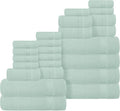 Belizzi Home 100% Cotton Towel Set, Contains 6 Soft Bath Towel, 6 Hand Towels by Unknown
