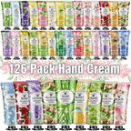 126 Pack Hand Cream Set, Mothers Day Gifts, Bulk Hand Lotion Travel Size by VESPRO