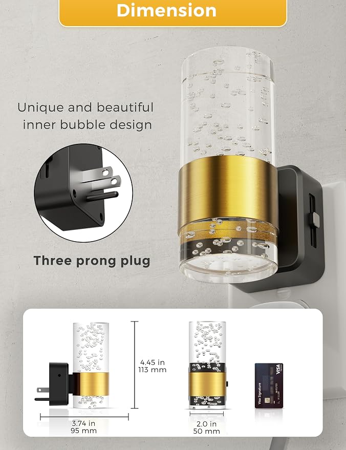 Night Lights Plug into wall, Plug in Night Light - Image 6