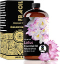 Lotus Essential Oil, Lotus Oil 8 Fl Oz 240ML by FRAOILESSENTIALOIL