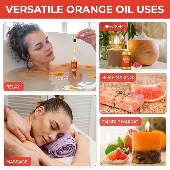 4 oz Grapefruit Essential Oil Organic - Image 3