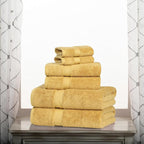 Superior Egyptian Cotton Pile 6-Piece Towel Set, Includes 2 Bath, 2 Hand by SUPERIOR