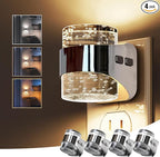 L LOHAS LED 4 Pack 3CCT Night Lights Plug into Wall, 3000K/4000k/5000K by LLOHASLED