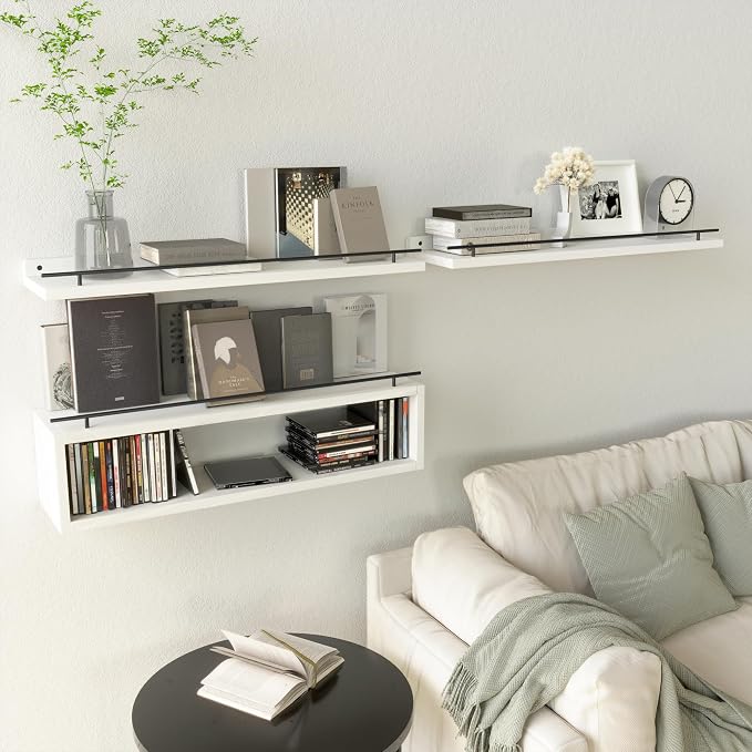 WOPITUES Floating Shelves for Wall 24 inch - Image 6