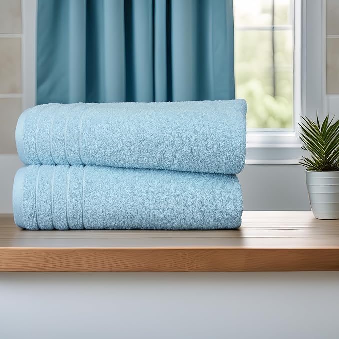 Tens Towels Pack of 4 Extra Large Bath Towels 30 x 60 Inches, 100% Cotton - Image 5