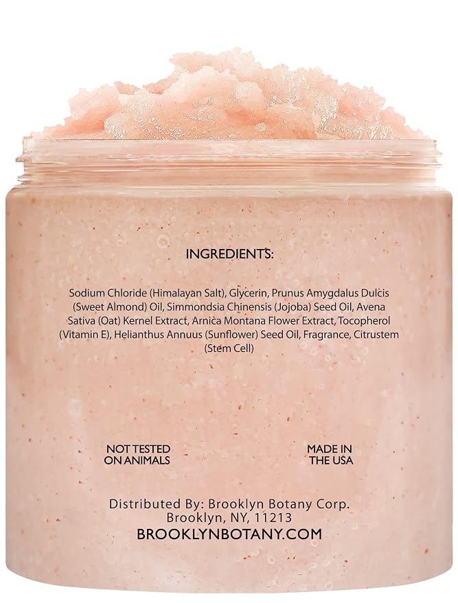 Brooklyn Botany Himalayan Salt & Stem Cell Body Scrub - Image 3