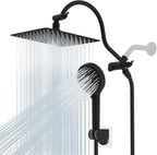Hibbent All Metal CUPC Certified Shower Head, Handheld Showerhead Combo by Hibbent