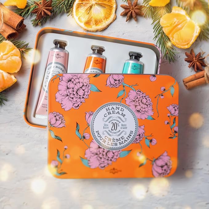 La Chatelaine Hand Cream Trio Tin, Gifts - Image 9