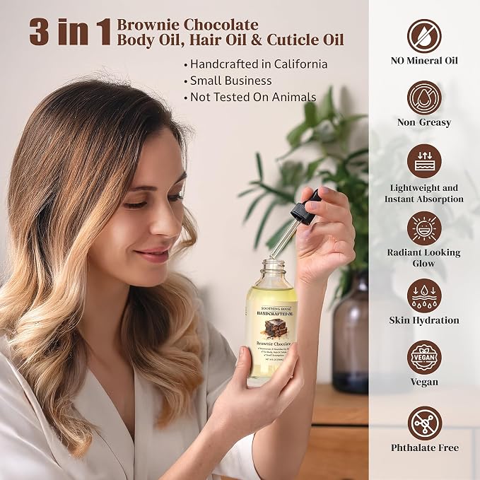 Brownie Chocolate Body Oil - Image 5