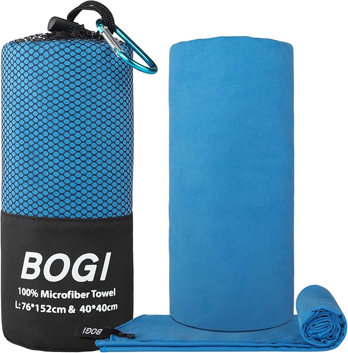 BOGI Microfiber Quick Dry Travel Sports Towel - Image 2