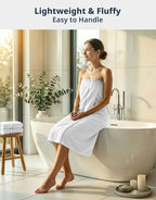 LANE LINEN 100% Cotton 4 Pack Bath Towels - Image 2